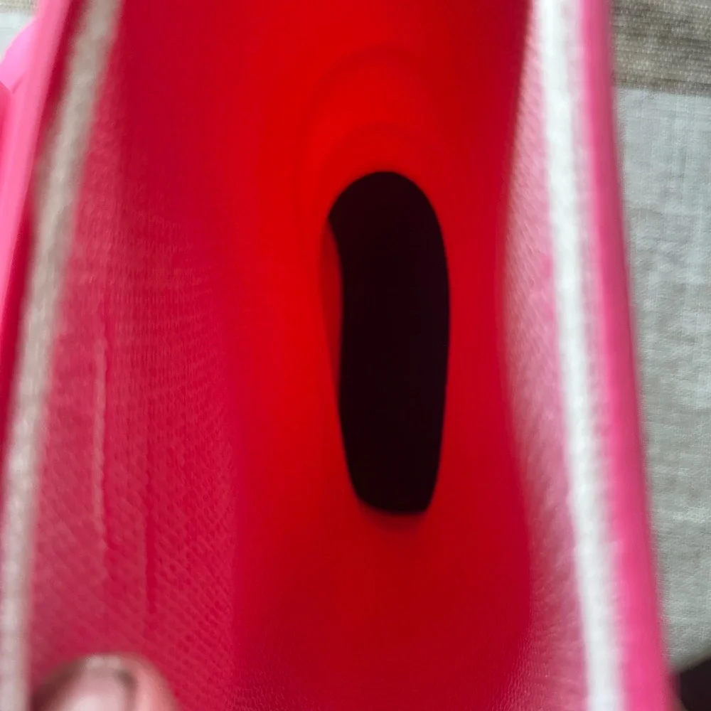 Kamik Stomp Kids Rain Boots Pink Purple Waterproof Rubber Size 4 Made in Canada
